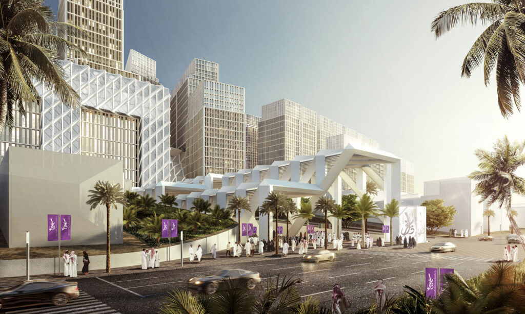Designing a mobility system for large-scale pilgrim hospitality in Mecca