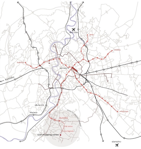 Systematica-Maximo Wolf Shopping Centre-Public Transport Network