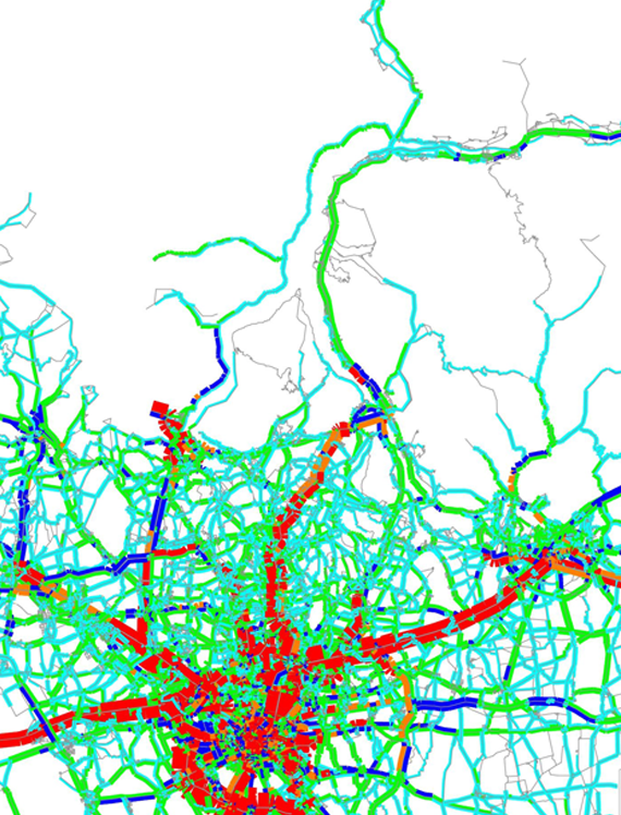 Systematica-SS36-1-Lombardy Regional Traffic Flow Map