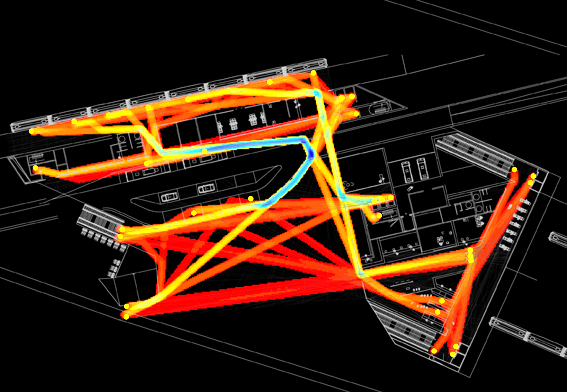 Systematica-Susa Station-2-Pedestrian Paths Analysis of Density