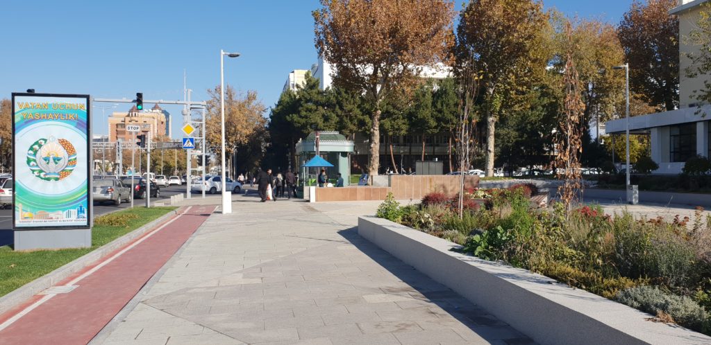 Tashkent City Center Road Redesigns