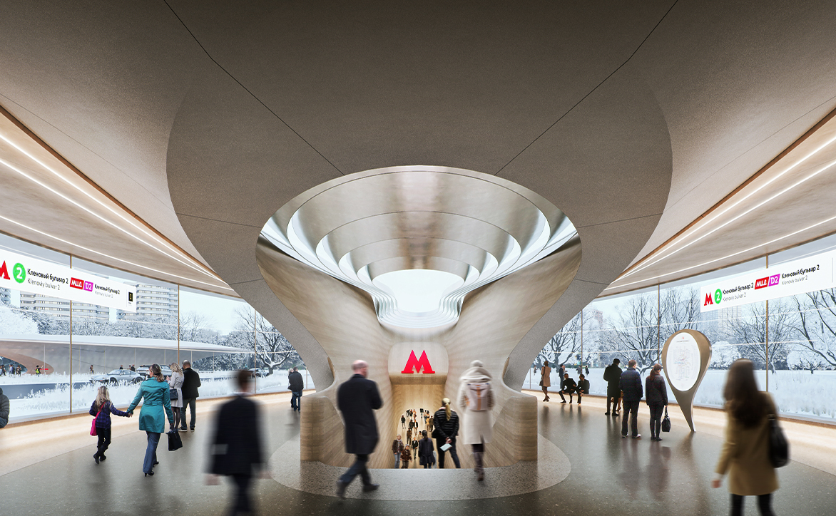 1st prize for Moscow Metro Station - Systematica