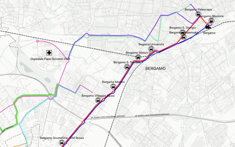 Bergamo e-BRT Line Newsroom